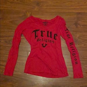 True religion long sleeve
